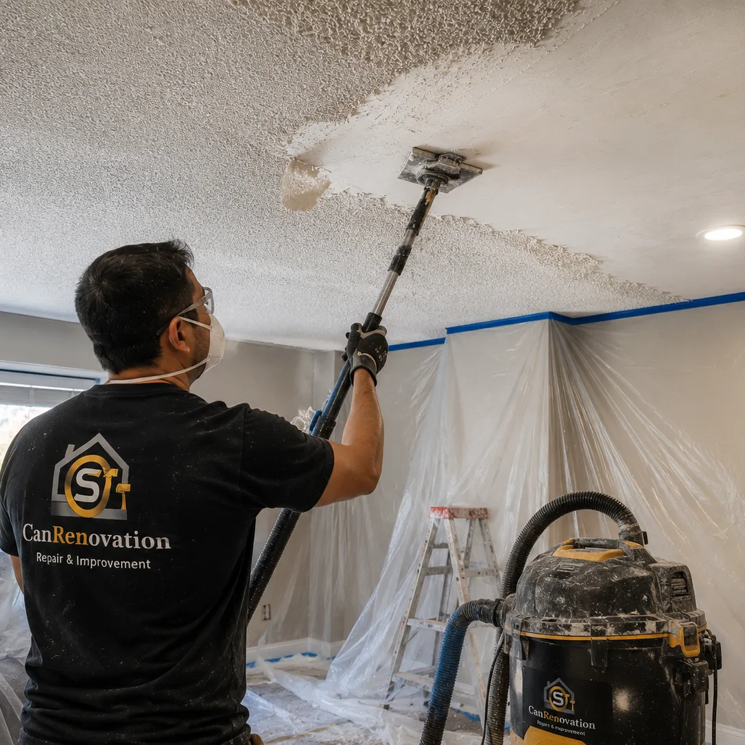 Popcorn Ceiling Removal